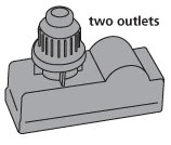 Universal 1.5v (2) Outlet Battery Powered Ignitor - 03320 3 Universal 1.5v (2) Outlet Battery Powered Ignitor - 03320 - Image 3