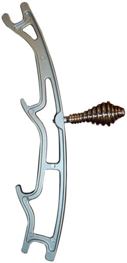 14965 Universal Cast Aluminum Adjustable Barbecue Lid Holder