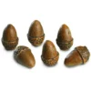 Real Fyre Decorative Acorns, Set Of 6