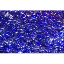American Fyre Sapphire Glass Gems | 10 Lbs