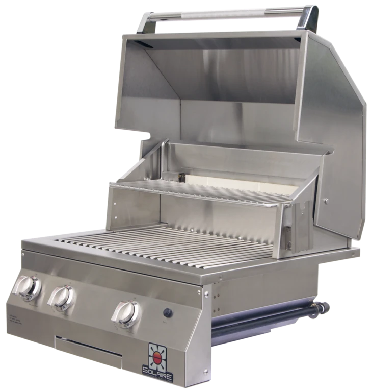 Solaire 27" Deluxe Built-In All Infrared Grill W Rotisserie - SOL-AGBQ-27GIRXL 1 Solaire 27" Deluxe Built-In All Infrared Grill W Rotisserie - SOL-AGBQ-27GIRXL