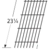23 1/4 X 5 3/4, Viking Porcelain Cooking 1/2 Grid - 54921 Replaces OEM PA060053