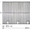 18 13/16 X 24 3/8 Kitchen Aid Stainless Cooking Grids - 5S703