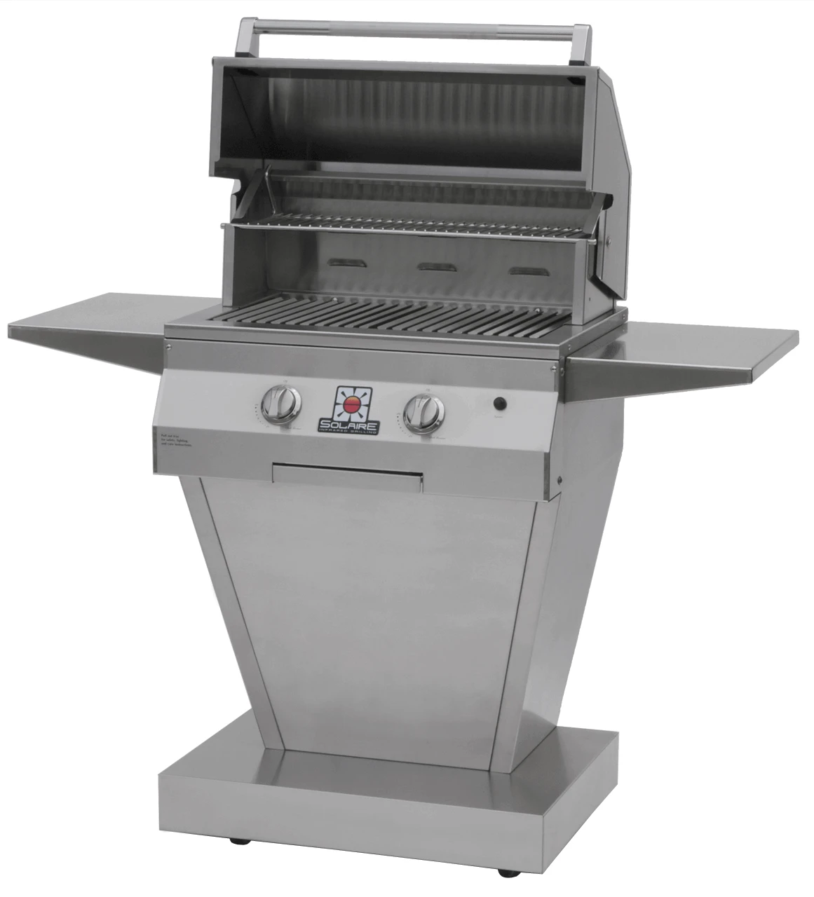 Solaire AGBQ 27" Basic InfraVection On Pedestal Base 1 Solaire AGBQ 27" Basic InfraVection On Pedestal Base
