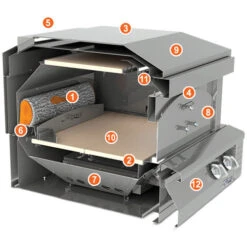 Alfresco Countertop Pizza Oven - AXE-PZA -Lynx Sales Store AXEPZA Alt1 94151.1616096544.1500.1500