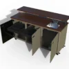Challenger 72" Deluxe Entertainment Center Patio Bar