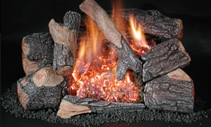 Rasmussen 30" Evening Embers C8-Double Variable Natural Gas Log Set 1 Rasmussen 30" Evening Embers C8-Double Variable Natural Gas Log Set