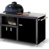 Challenger Designs 48" Black With Silver Vein Primo JR Grill Cart