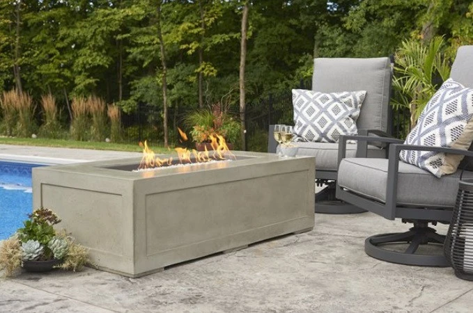 Outdoor GreatRoom Cove Linear Fire Table 1 Outdoor GreatRoom Cove Linear Fire Table