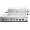 DCS 48" Built-in Natural Gas Grill, Integrated Sideburner - BH1-48RS-N