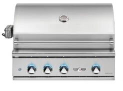 Delta Heat 32" Built-in Grill W Rotisserie, Sear Zone - DHBQ32RS