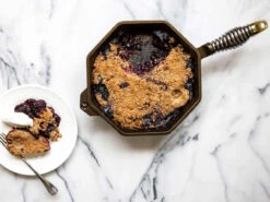 Finex 10" Cast Iron Skillet - No Lid -Lynx Sales Store FINEX Berry Crisp 59829.1559682620.1500.1500