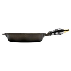 Finex 10" Cast Iron Skillet - No Lid -Lynx Sales Store Finex skillet 10 side 05615.1559682620.1500.1500