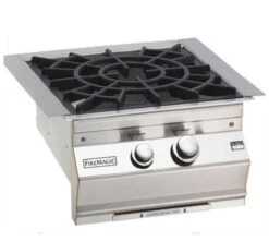 Fire Magic Aurora Built-in Power Burner W Porcelain Cast Iron Grid