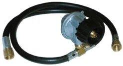 LP Regulator With 30" And 14" Hoses For Grills With Side Burners - 80035