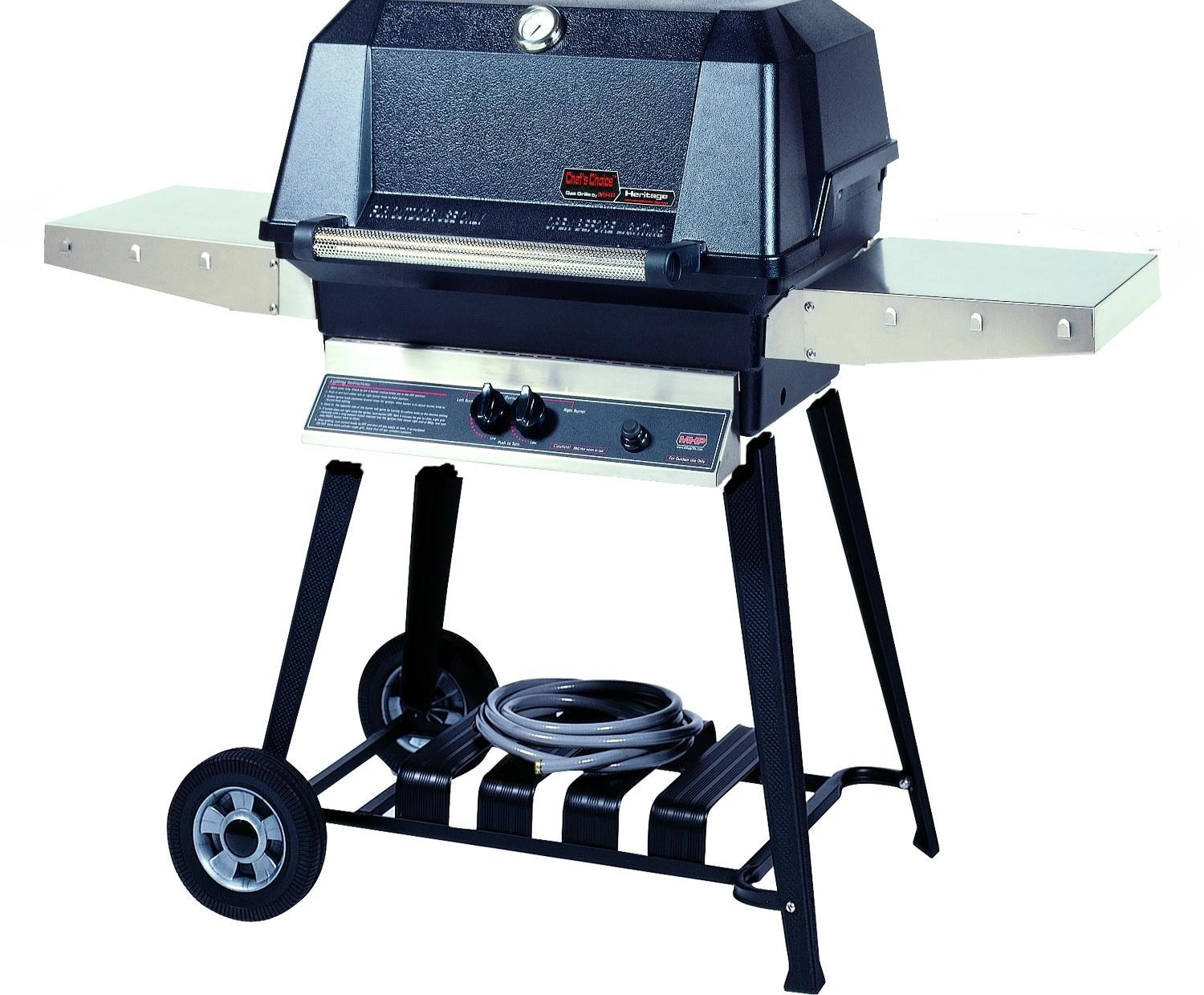 MHP WNK Grill On Cast Aluminum Open Portable Cart - WNK4DD-WCN4