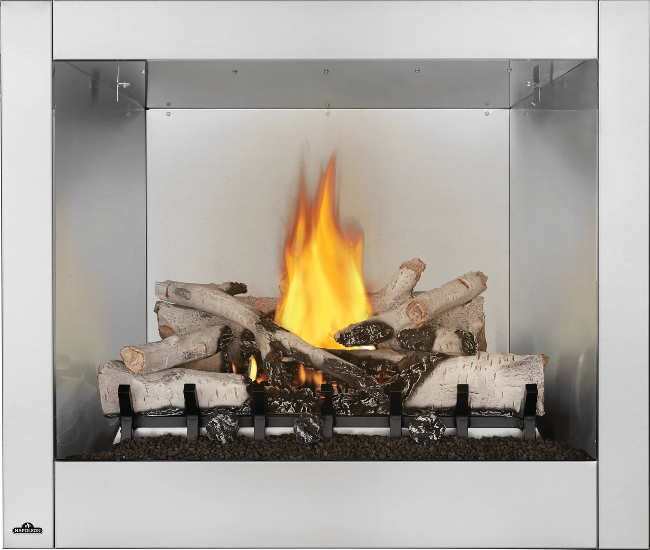 Napoleon Riverside 36" Outdoor Stainless Fireplace - GSS36CF 2 Napoleon Riverside 36" Outdoor Stainless Fireplace - GSS36CF - Image 2