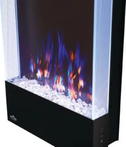 Napoleon Allure Vertical 38" Electric Wall Hanging Fireplace - NEFVC38H -Lynx Sales Store Original JPG Allure Vertical Details Flame Multi 25326.1674224648.1500.1500