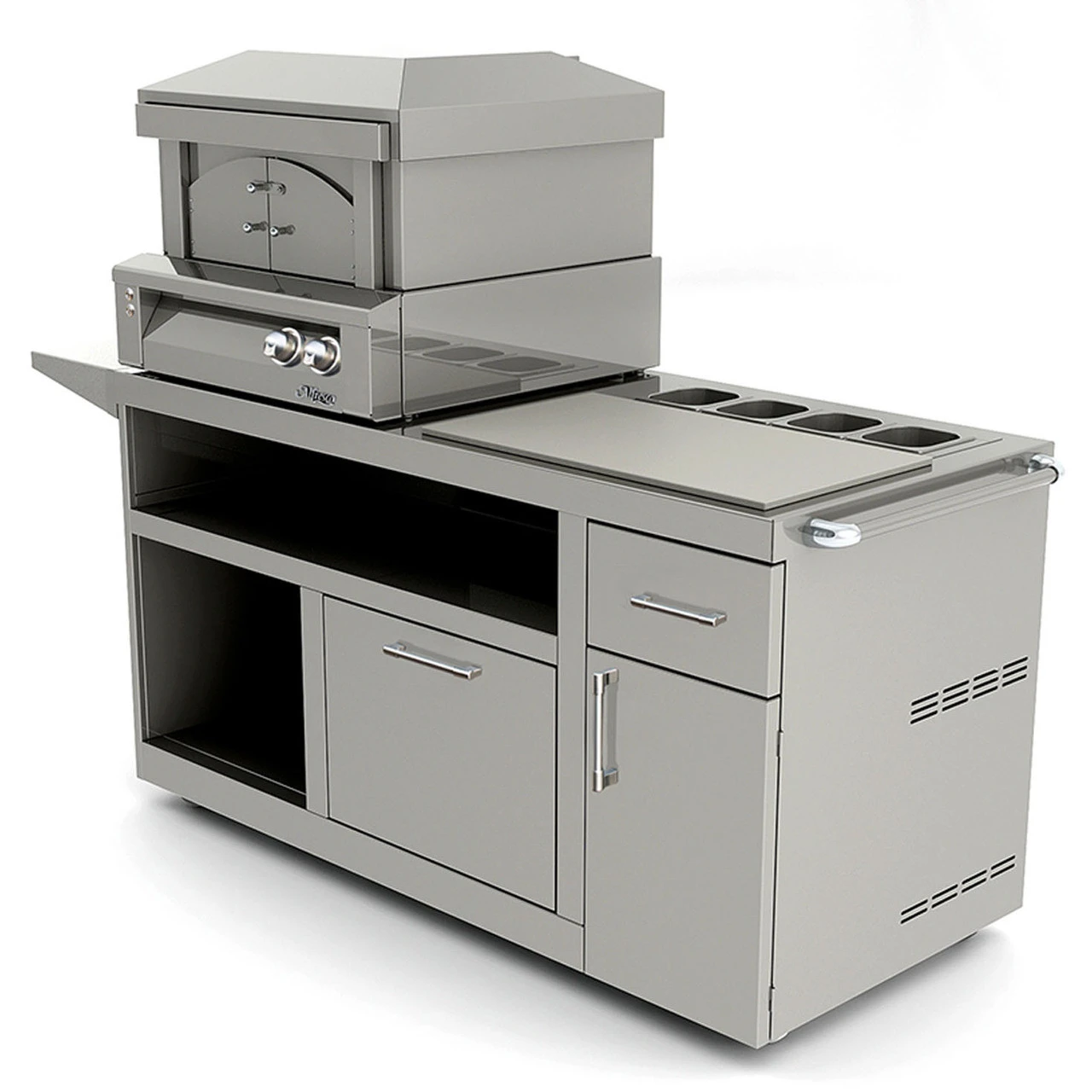 Alfresco 30 Inch Pizza Prep Cart 1 Alfresco 30 Inch Pizza Prep Cart