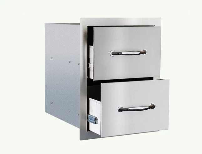 Summerset Built-in Double Drawers - SSDR2-17 2 Summerset Built-in Double Drawers - SSDR2-17 - Image 2