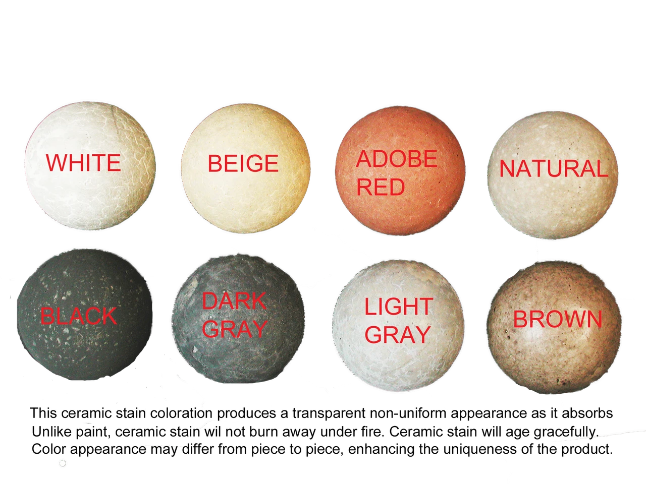 Rasmussen Mixed Fireballs 30" | Adobe Red 2 Rasmussen Mixed Fireballs 30" | Adobe Red - Image 2