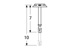 Arkla, Hardwick Straight Adjustable Venturi Tube - 70401