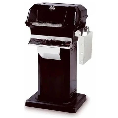 MHP Propane JNR Grill, SearMagic Grids On Black Base, Side Shelf 1 MHP Propane JNR Grill, SearMagic Grids On Black Base, Side Shelf