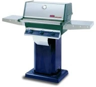 MHP THRG2 Hybrid Natural Gas Grill, SearMagic Grids On Black Base