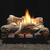30-in Flint Hill Gas Log Set | Thermostat Valve | NG