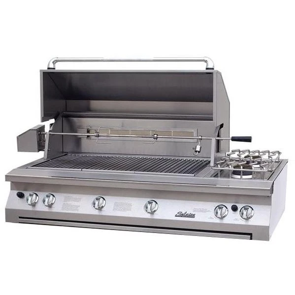 Solaire 56" Infrared Built-in Grill, Rotisserie, Dbl Side Burner, Propane 1 Solaire 56" Infrared Built-in Grill, Rotisserie, Dbl Side Burner, Propane