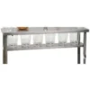 Alfresco Serving Shelf W Light | 30-in Apron SinkHS-30